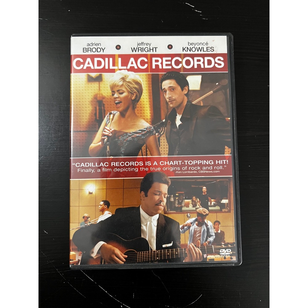 Cadillac Records DVD Adrien Brody Jeffrey Wright Beyonce Knowles Musical Drama